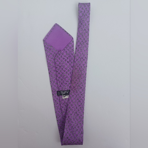 Hermès - Lavender Bolo Tie - Picture 7 of 8